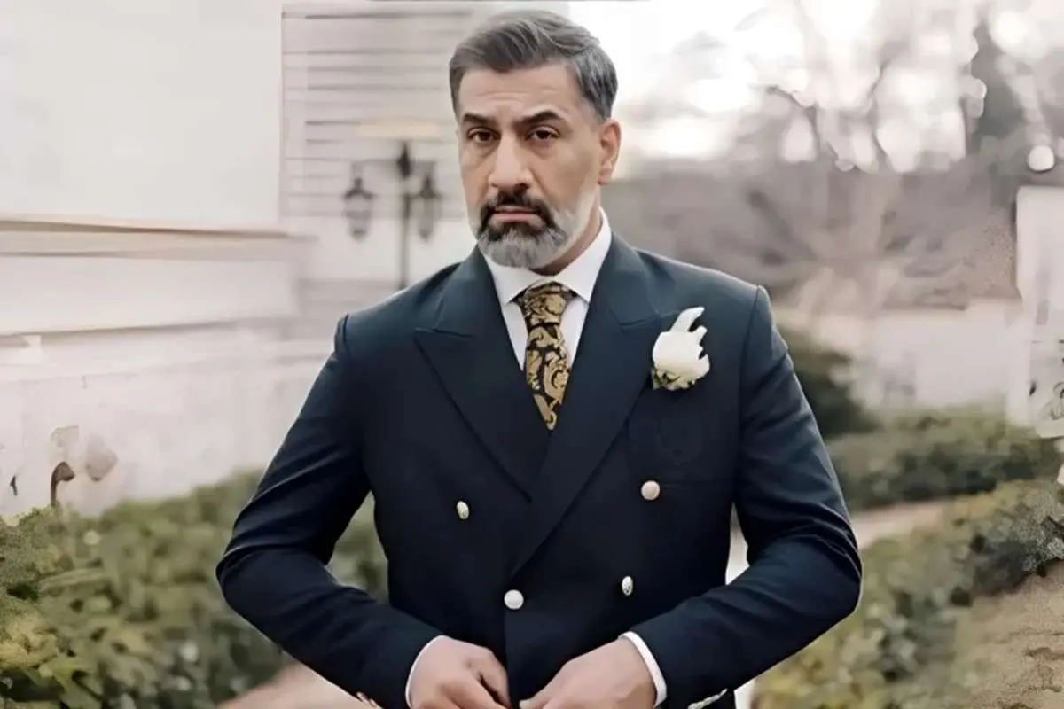 لحظاتی ترسناک از خوابیدن محمد نادری، تازه داماد سینما در قبر؛ نگرانیم حل شد تویِ قبر جا میشم!+ویدیو