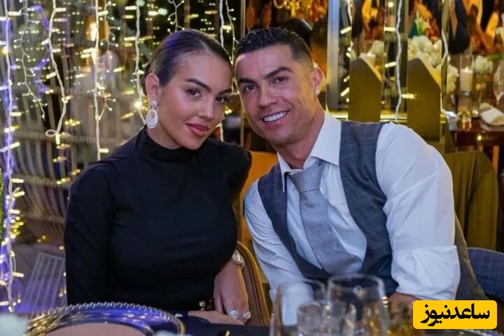 لحظات عاشقانه کریستیانو رونالدو و جورجینا در گلوب ساکر