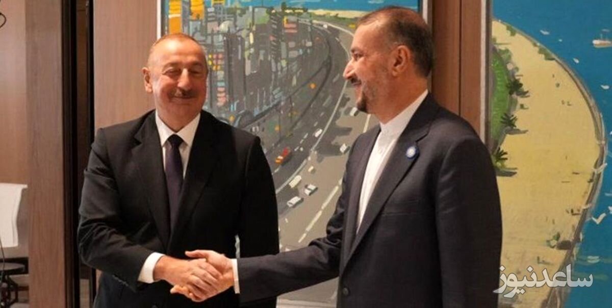 دیدار وزیر خارجه ایران با رئیس جمهور آذربایجان +عکس