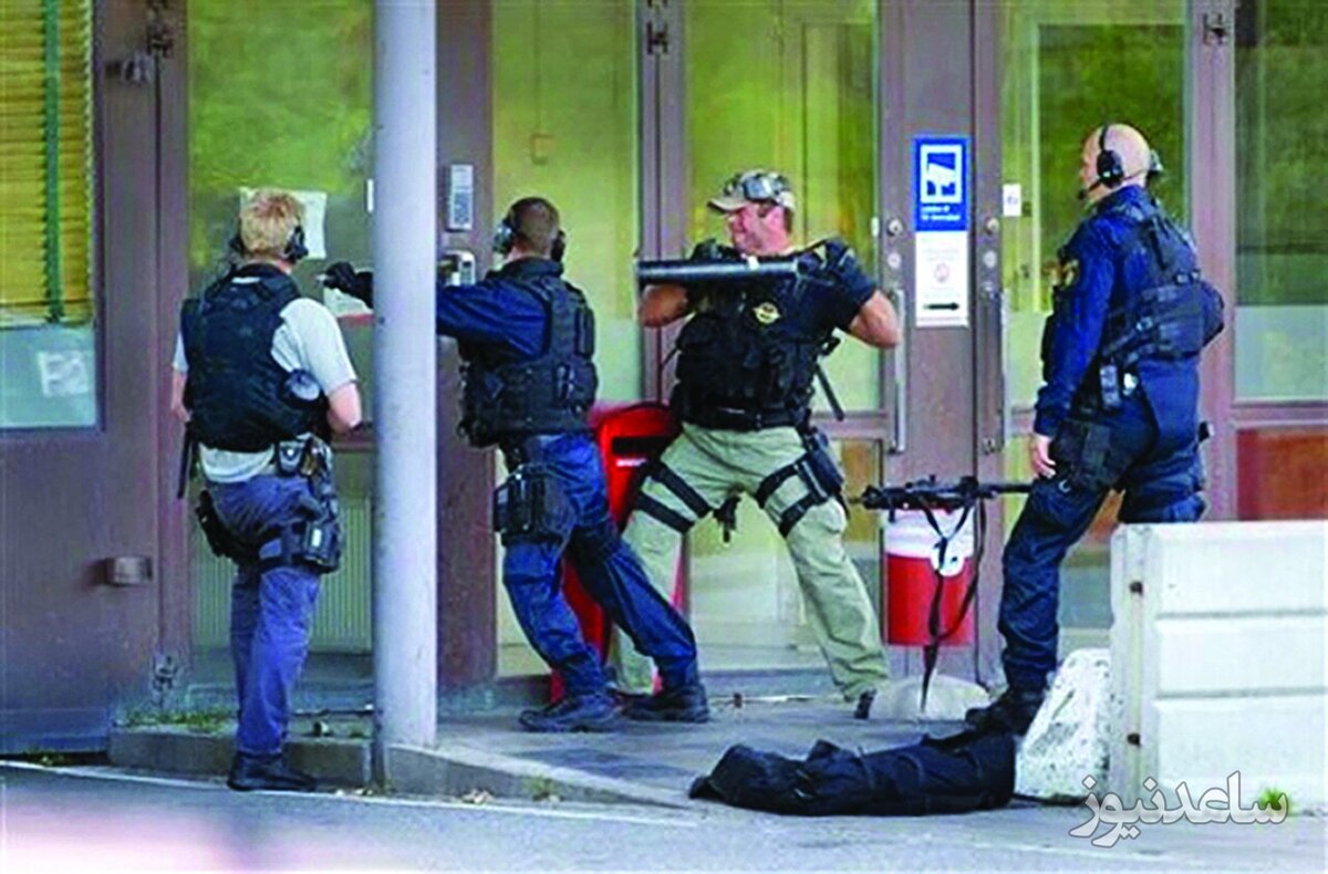 درگیری پلیس با سارقان