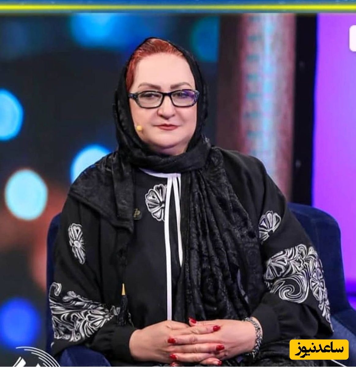 مانتو کیمونویی مریم امیرجلالی با طرح عجیب و غریب