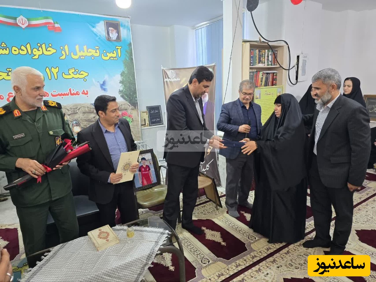 محفل شهدایی جامعه ورزش و جوانان خوزستان / تجلیل از خانواده شهدای ورزشکار جنگ 12 روزه