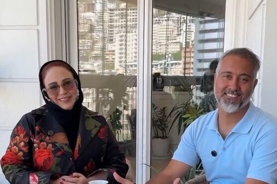 نگاهی به چیدمان منزل شاهانه و مجلل بهنوش بختیاری و همسرش/ از مبلمان سلطنتی و لوستر برنجی تا چشم‌انداز زیبا از بالکن شیشه‌ای