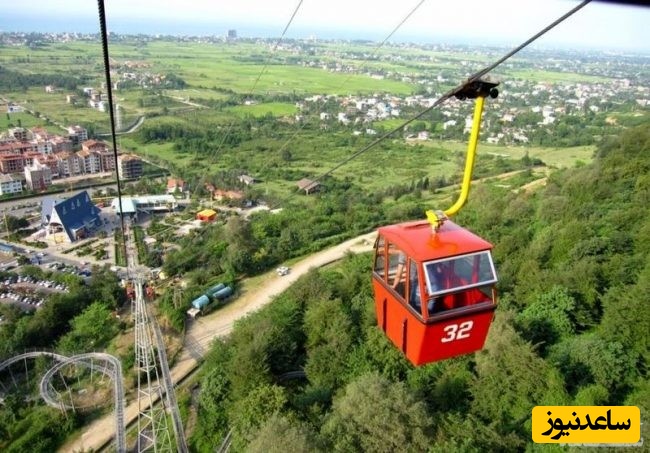 معرفی تله کابین نمک آبرود/ مهم ترین بخش توریستی نمک آبرود+ عکس