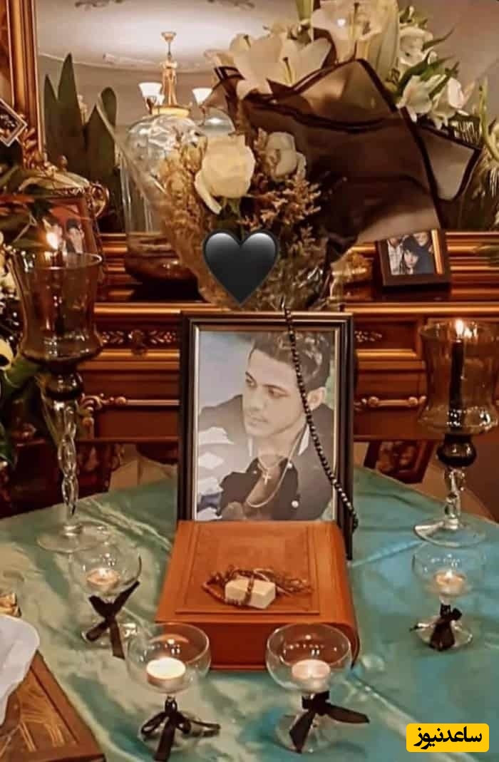 (ویدیو) میز عزای تزیین شده با شمع و غذاهای شاهانه نسرین مقانلو برای سالگرد ارشیا+ متن جگرسوز و تلخ