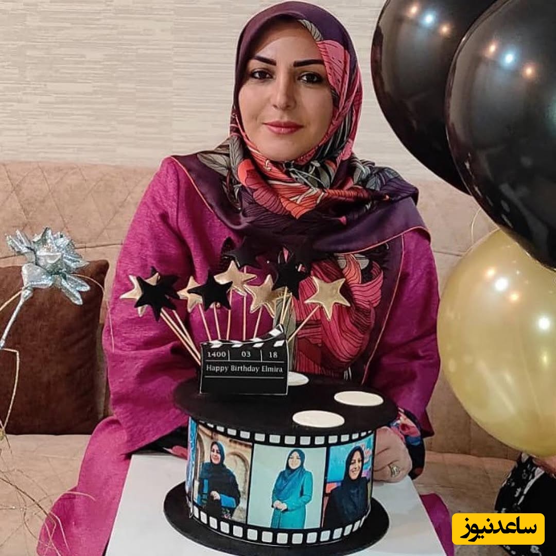 کیک تولد المیرا شریفی مقدم