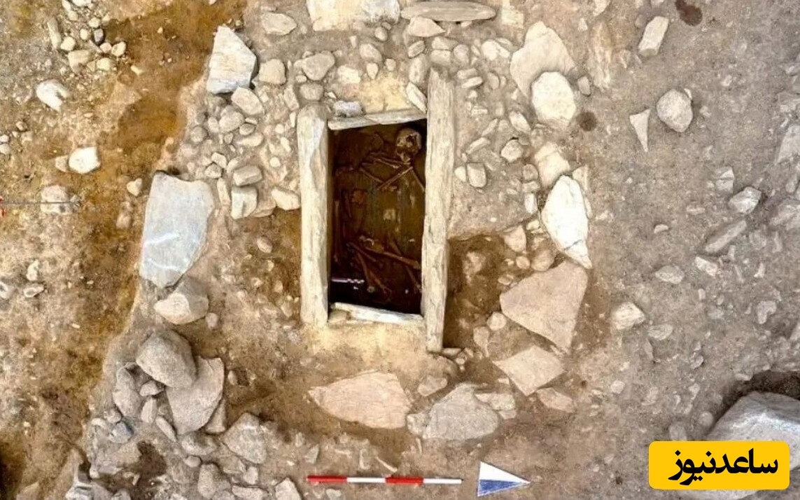 کشف قبر سنگی 4 هزارساله در هنگام ساخت سالن ورزشی مدرسه