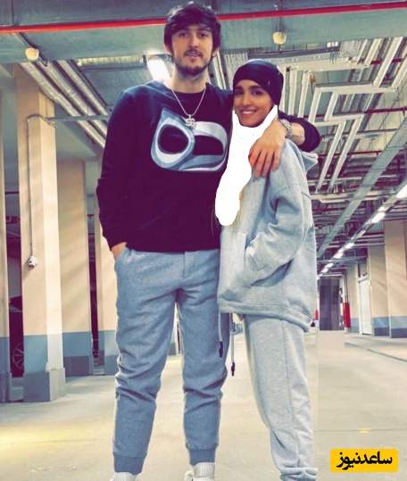 سردار آزمون و  همسرش