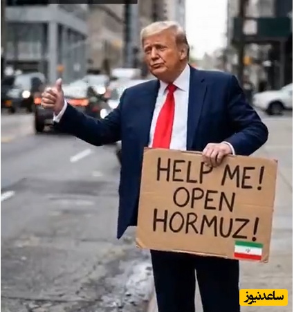 خواهش و التماس ترامپ از کشورهای دنیا برای باز کردن تنگه هرمز!+فیلم