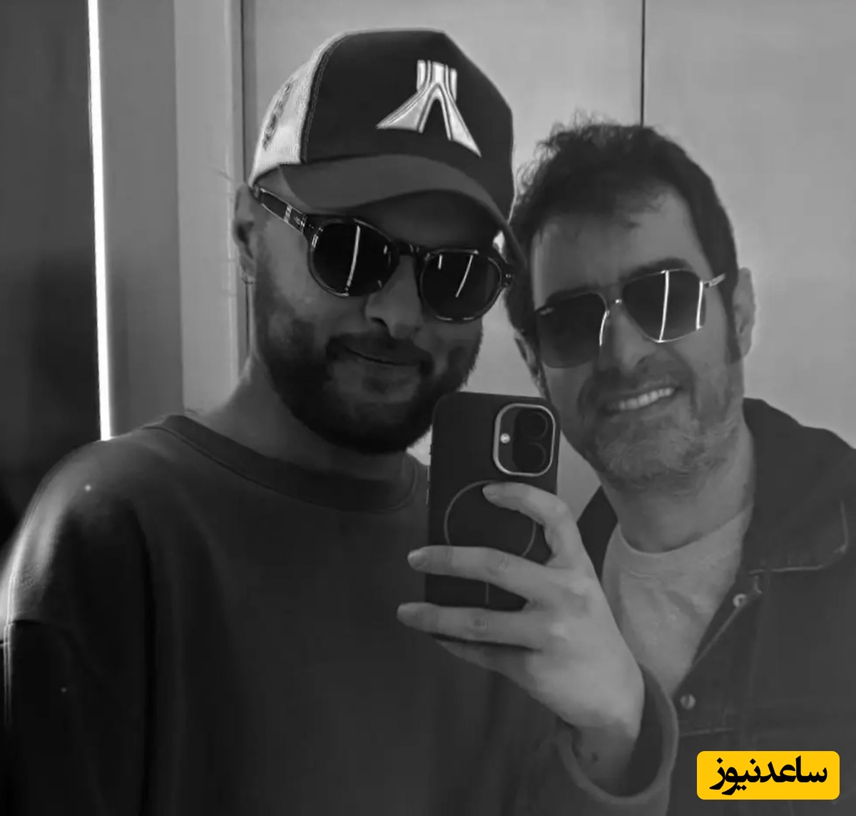 شهاب حسینی و پسرش