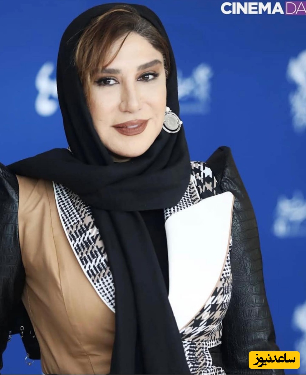 عکس لورفته از  نسیم ادبی هنگام پرو لباس در مزون! چه ژست پرغروری هم گرفته!!!