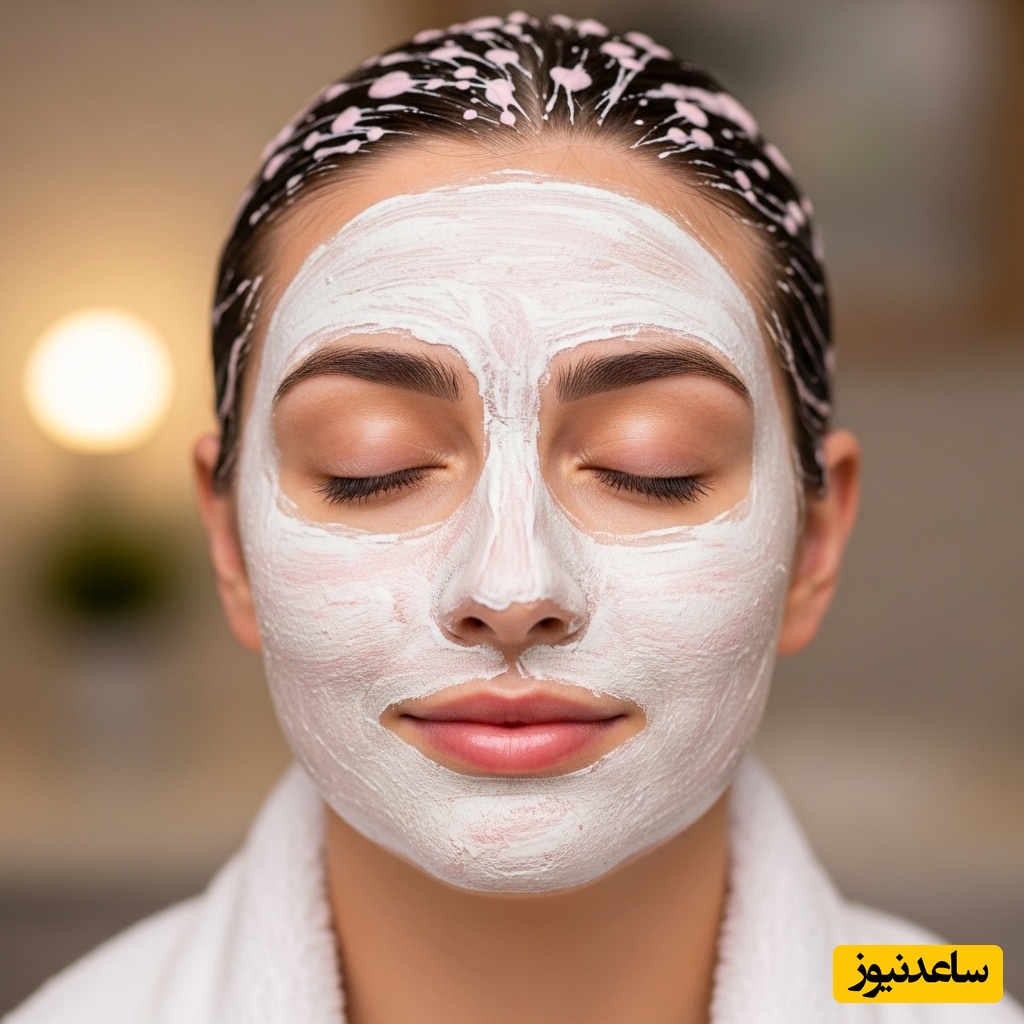 ماسک خاک رس و ماست