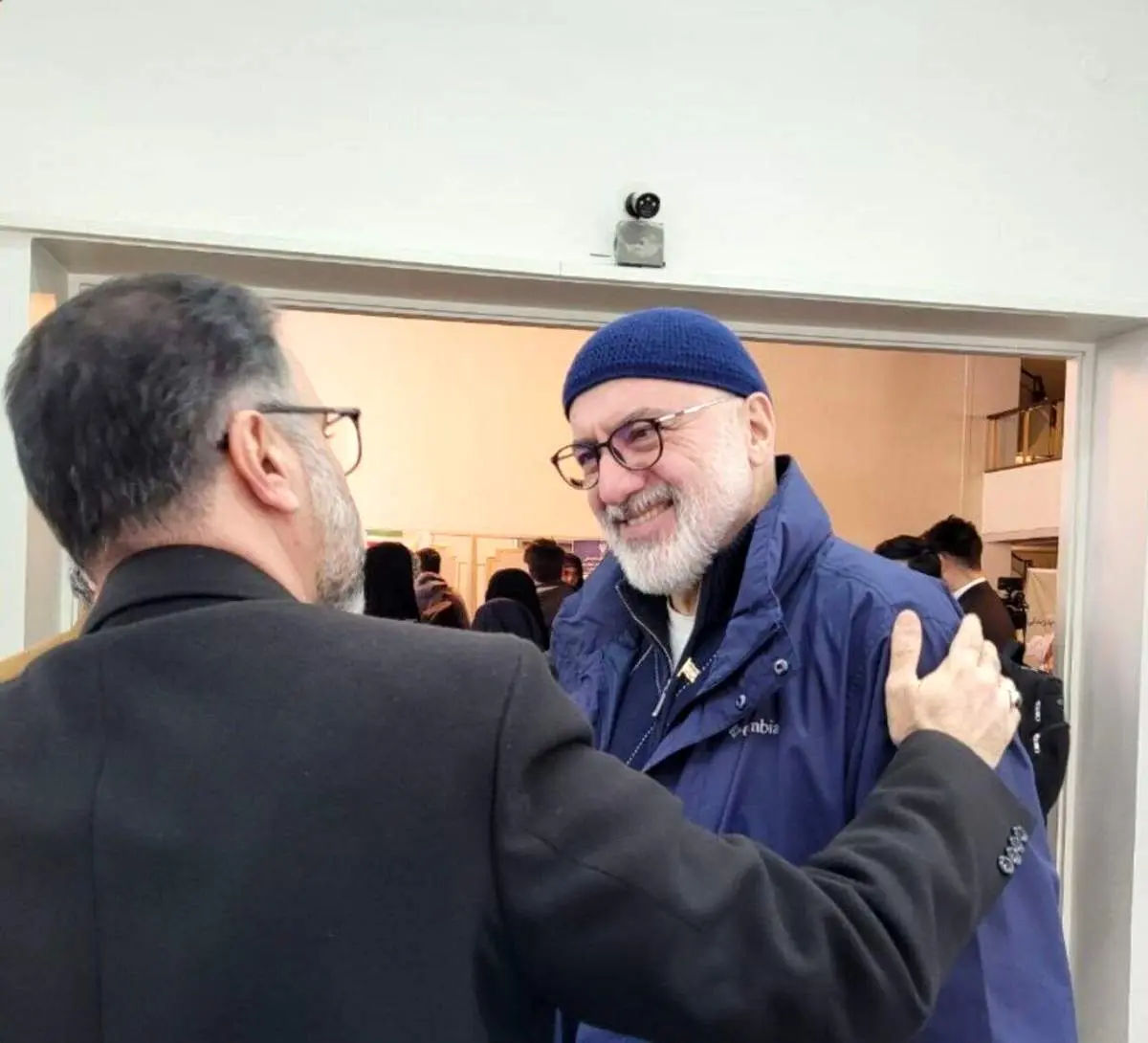 حضور همزمان سردار حاجی‌زاده و فرهاد قائمیان در بیت رهبری و در مراسم عزاداری+عکس