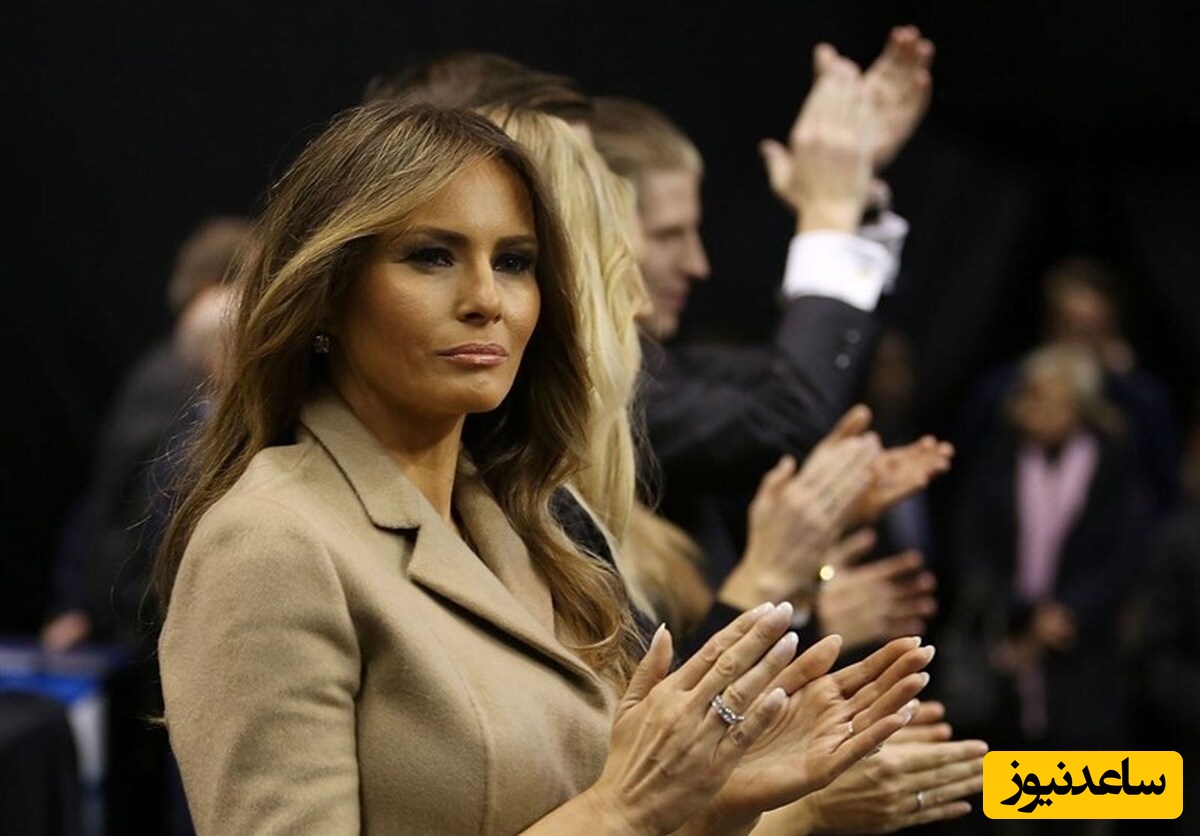 ادعای وقیحانه ملانیا ترامپ همزمان با تشییع پیکرهای کودکان پرپر شده‌یِ مینابی+ویدیو