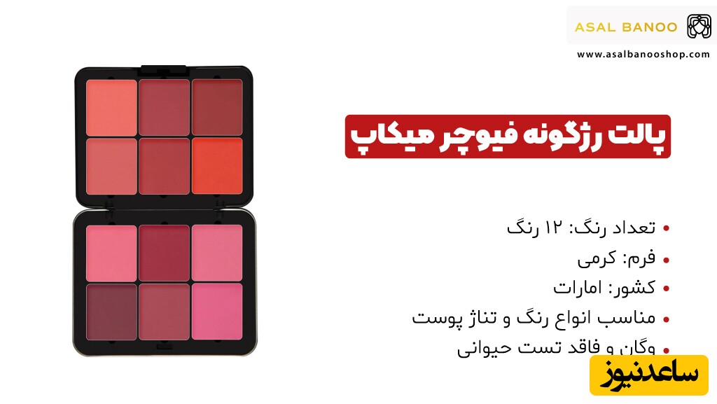 رژگونه پودری آموتیا