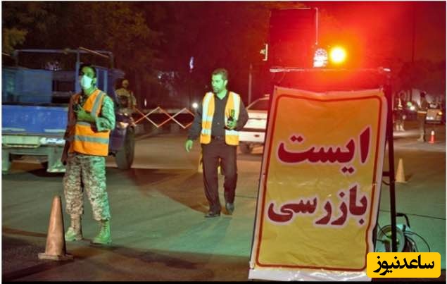 شکست رعب و وحشت؛ صف طولانی مردم غیور اهواز برای حضور در ایست‌وبازرسی‌ها+فیلم