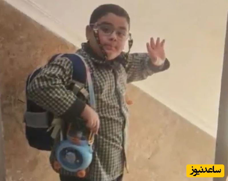 مردم بدانید! پسرم از شب قبل، طریقه شهادت خود را نقاشی کرده بود + ویدئو