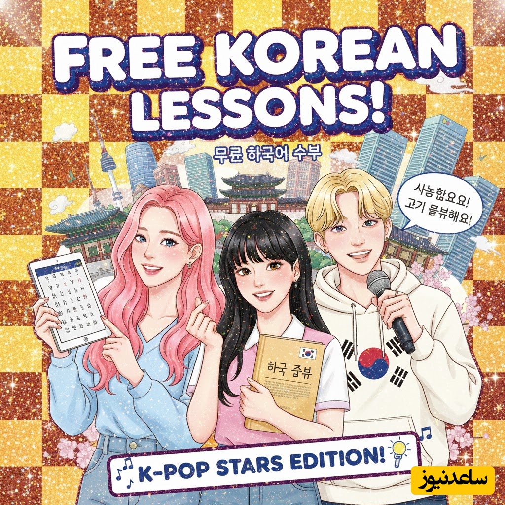 (ویدئو) آموزش صفر تا صد زبان کره‌ای کاملا رایگان/ قسمت پنجاه و دوم: هانگول را مثل آب خوردن یاد بگیر! (آب و هوا)