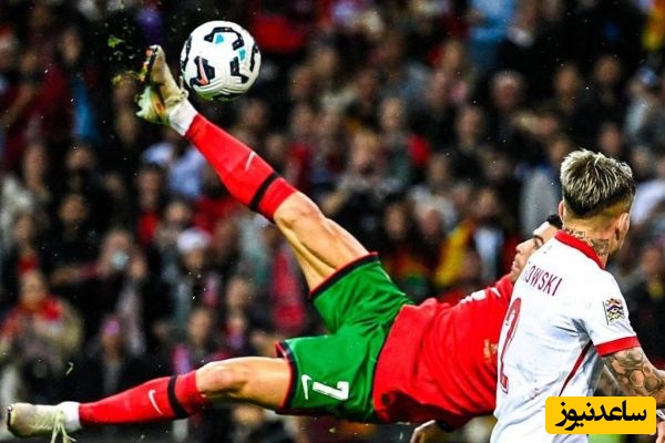 سوپرگل زیبای رونالدو، ابرستاره فوتبال جهان با یک قیچی برگردان فوق العاده در 40 سالگی/ باریکلا داره+فیلم