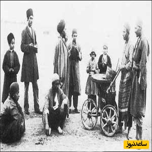 بستنی فروش قاجار 