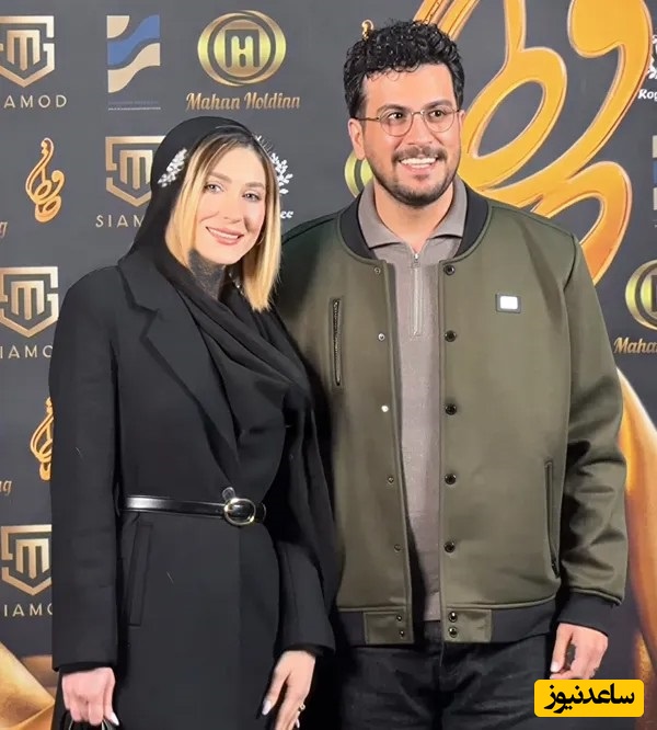 نگاهی به استایل ناهماهنگ و متفاوت امیرحسین قیاسی در کنار همسرش در جشن حافظ و خودنمایی کیف برندش که حسابی وایرال شد + ویدئو