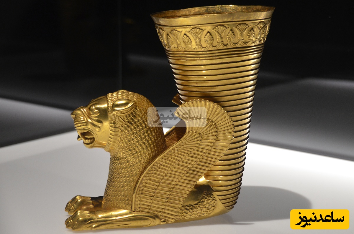 (ویدئو)نه سمبل! نه تزئین! معنای اصلی تکوک شیر طلایی هخامنشی فاش شد؛ آیا آینه زیر پنجه‌ها، «کد قدرت» پادشاهان هخامنشی بوده است؟