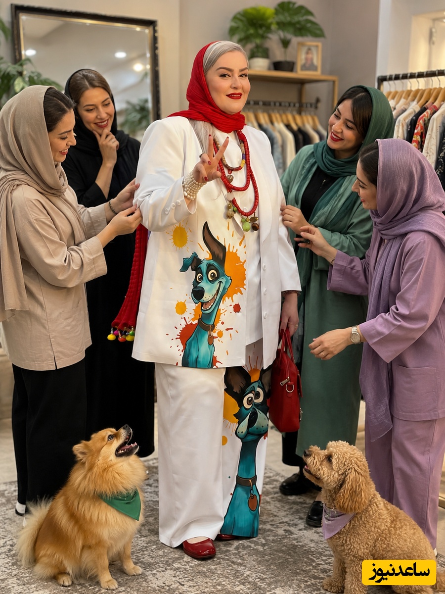 نعیمه نظام‌دوست درباره استایل متفاوتش سکوتش را شکست؛ داستان این لباس فانتزی چیست؟+ ویدیو
