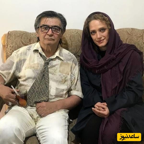 نگین معتضدی در کنار رضا رویگری