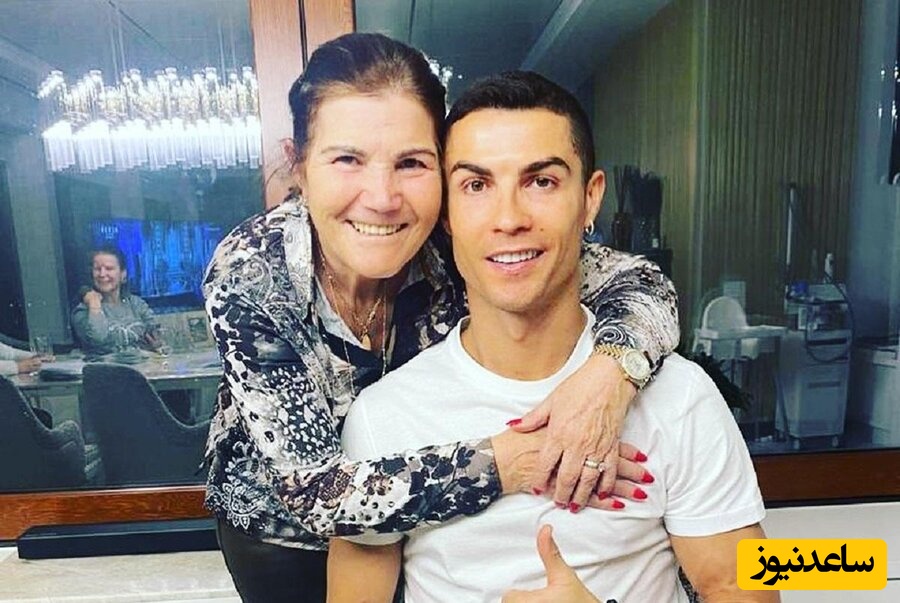 نگاهی به عکس دونفره و نوه ننه‌ای مادر رونالدو با فرزند ارشد پسرش کریس/ ماشاءالله چه خوش قد و قامته😍+عکس