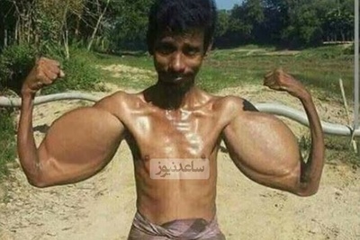 (عکس) خلاقیت خنده دار؛ هادی چوپان مناطق محروم هم راهی بازار شد/ عاشق فیگور صورتیش شدم😂