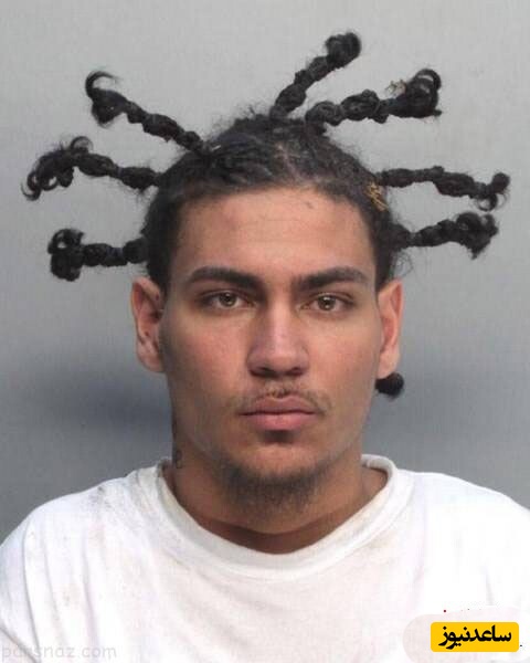 خلاقیت مجرمان زندانی در ایجاد مدل های موی عجیب و غریب+عکس / اینا حقشون حبس ابده، آخه اینا چه مدل مو هست؟؟!🤣