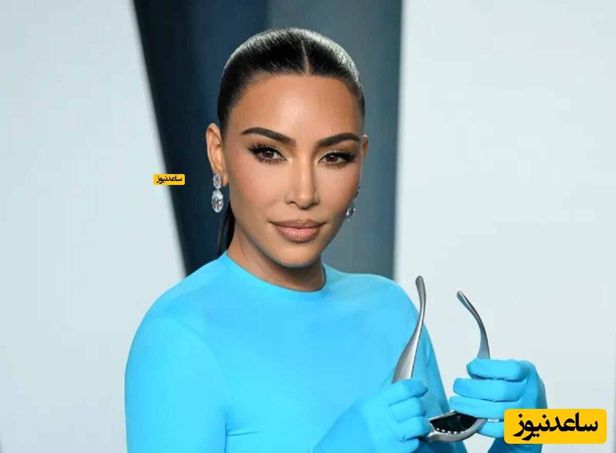 وقتی کیم کارداشیان به جای لباس روزنامه تنش میکنه!