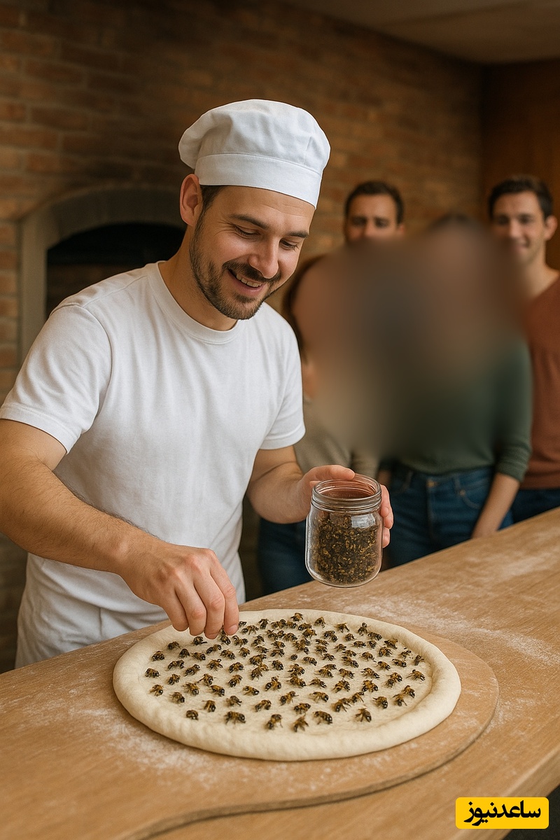 خلاقیت عجیب مشاغل؛ ابتکار برگ‌ریزان صاحب پیتزافروشی در فروش «پیتزای زنبور» به مشتریانش مرزهای تنوع دادن به مِنو را چند کیلومتری جابجا کرد!+ویدیو