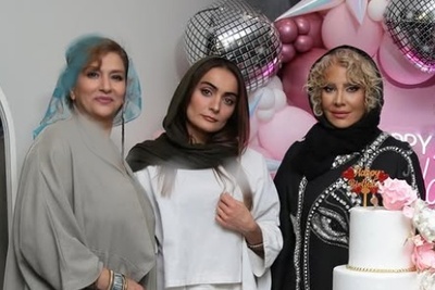 فیلم/نگاهی به حضور بازیگران مشهور در جشن تولد مجلل شراره رخام/ مازیار لرستانی، سارا منجزی پور، شیوا خسرو مهر، نفیسه روشن، حسام نواب صفوی، علیرضا خمسه و...