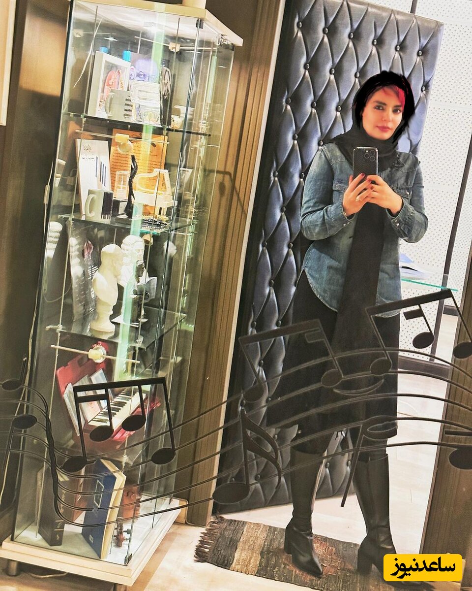 سلفی آسانسوری سپیده خداوردی با تیپ سر تا پا برند در روز زن / این برند برای تبلیغ خوب جایی اومده!