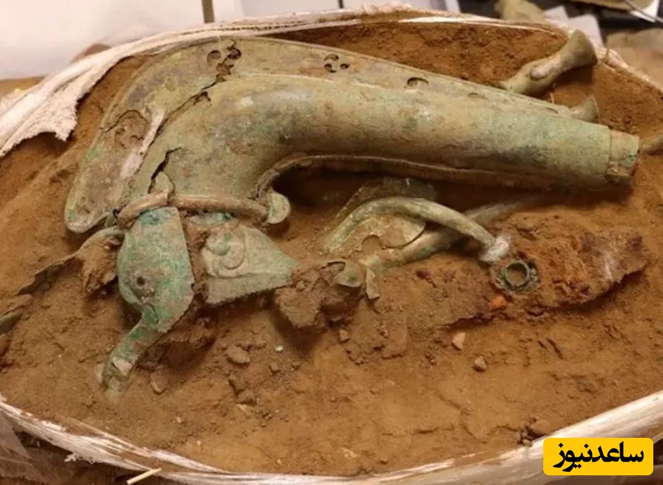 «شیپور جنگ» بعد از 2 هزار سال از زیر خاک بیرون آمد