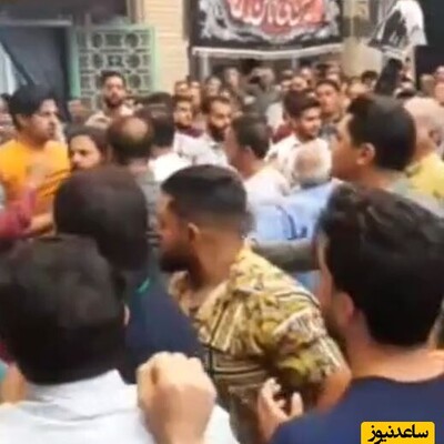 زد و خورد شدید در سخنرانی ظریف برای پزشکیان/ بزارید نشون بدن مخالف شهید رئیسی هستند!+فیلم