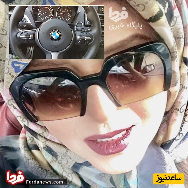 خودرو لاکچری نعیمه اشراقی،‌ نوه امام خمینی