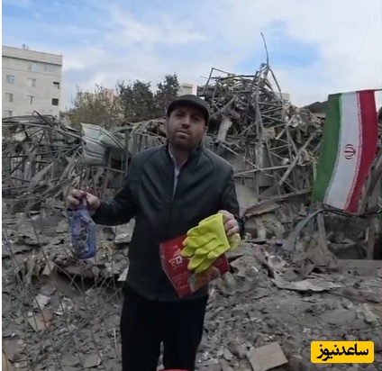 اولین ویدیو از اصابت موشک به فروشگاه شهروند در محله والفجر افسریه منطقه 15