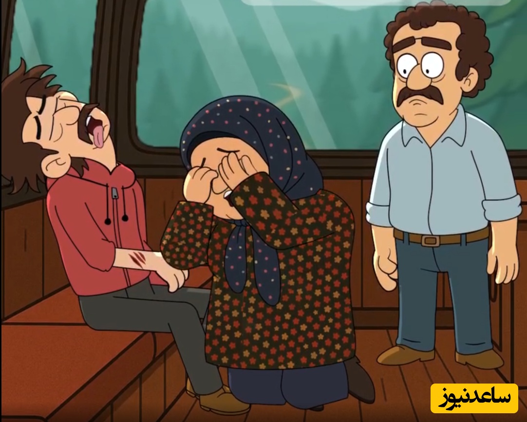 انیمیشن سکانس جنجالی پایتخت 7 و حمله خرس به نقی و نبرد تنبه تن بهتاش / من گنگستر بیمه، مت جنگی بیمه ...بهتاش بمرده🤣