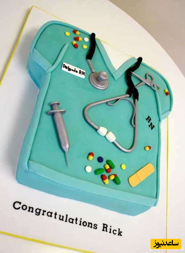 کیک روز پزشک