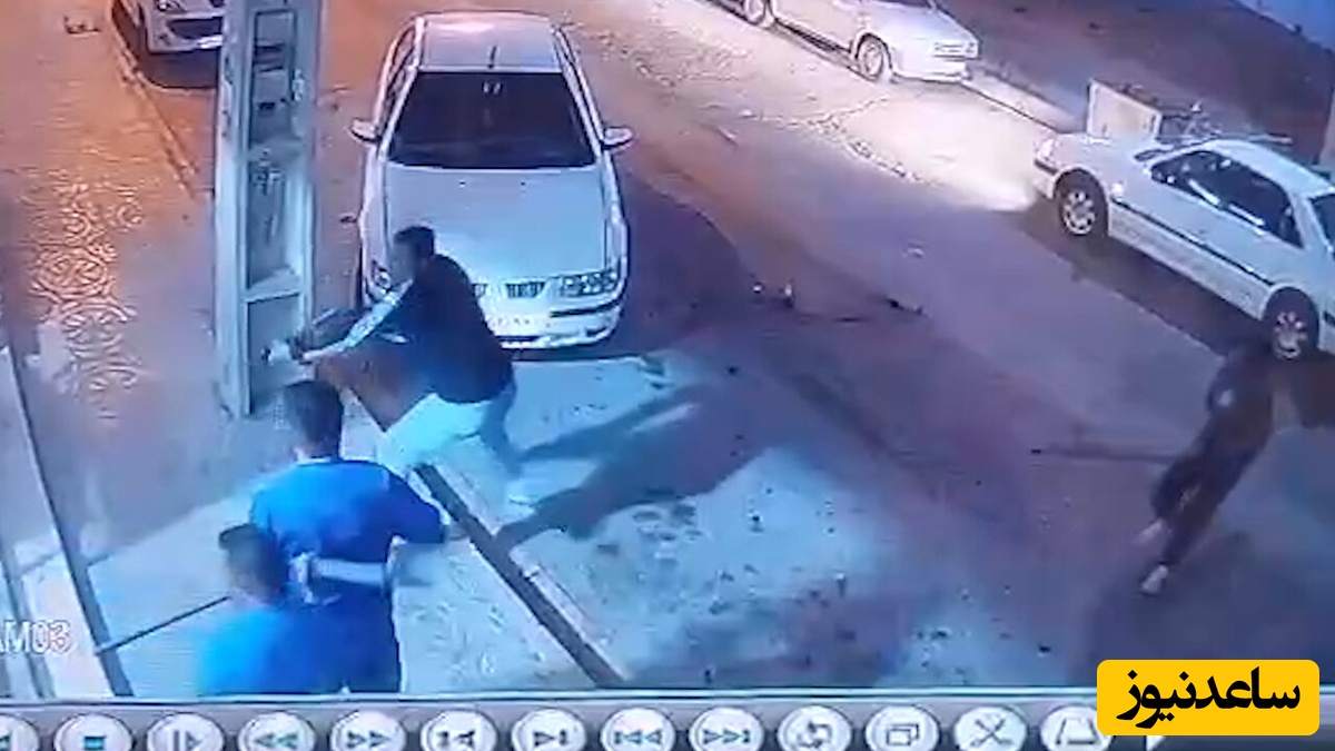حمله اراذل با سلاح سرد به مردم در جنوب تهران/ تلاش برای زیر گرفتن مردم با پژو و وحشت مردم از این حرکت+ ویدیو