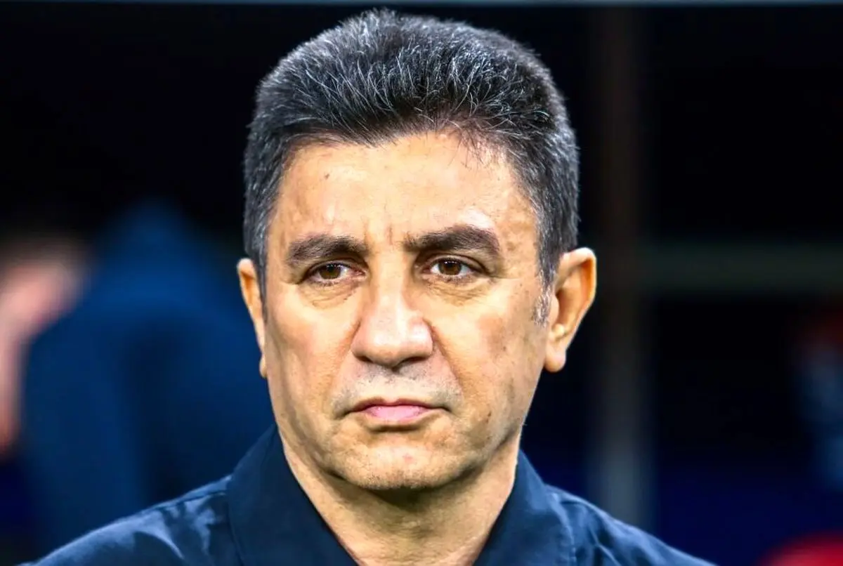 زیرخاکی خنده دار؛ استایل دهه شصتی امیر قلعه نویی در جشن تولد حمید درخشان/ از سبیل های چخماقی تا پدیکور لاکچری🤣+عکس