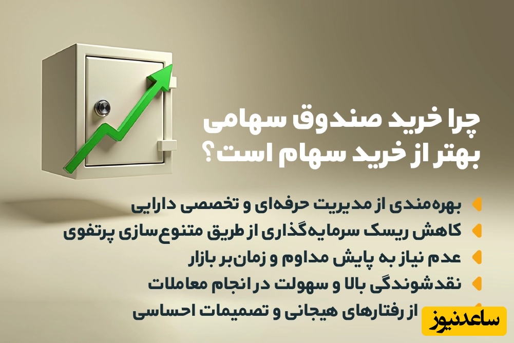 چرا خرید صندوق سهامی بهتر از خرید سهام است