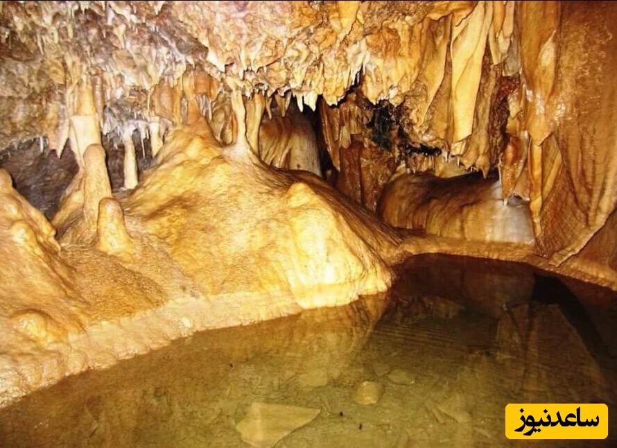 غار گل‌زرد مازندران؛ شگفتی پنهان طبیعت که در دل کوه‌ها شما را حیرت‌زده می‌کند + فیلم