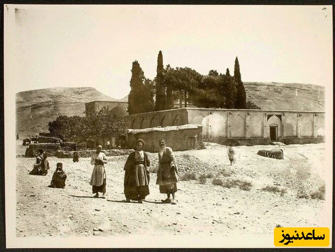 مقبره سعدی در دوران قاجار