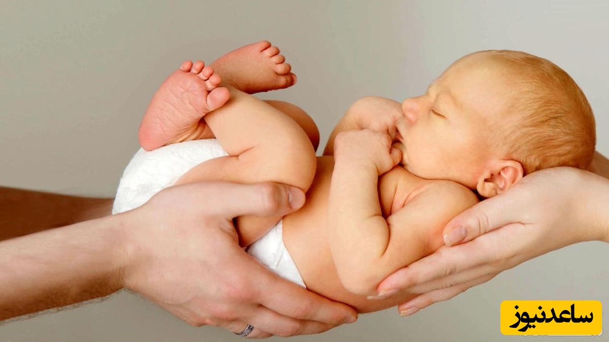 (عکس) تصویر دیدنی از ایده یک پدر برای شیر دادن به نوزاد
