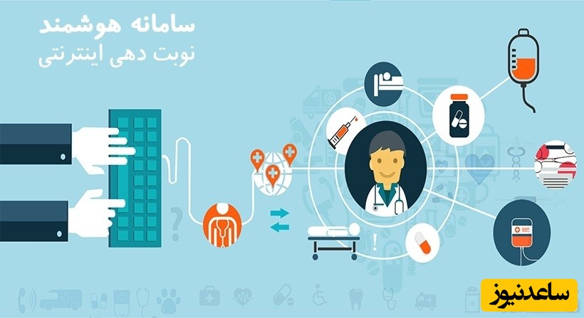 سامانه نوبت دهی آنلاین بیمارستان های ایران برای همه تخصص ها