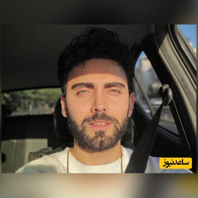 ستاره داوود صهیونیستی در اتاق محمد صادقی بازیگر دامن پوش