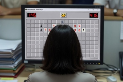 وقتی ارباب‌رجوع، مزاحم اوقات فراغت کارمند می‌شود؛ یک مزاحمت غیرمنتظره در بحبوحه‌یِ پیروزی😂+فیلم